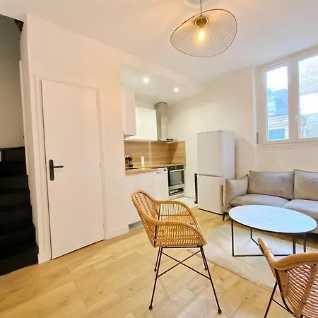 Goodguest-cosy Duplex Gare D'asnieres *
